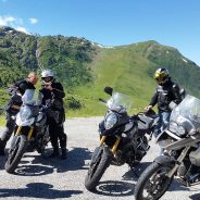 Les Alpes françaises et italiennes au guidon d’une moto