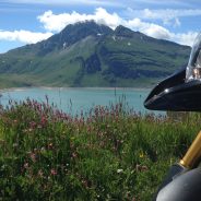 Les Alpes françaises et italiennes au guidon d’une moto